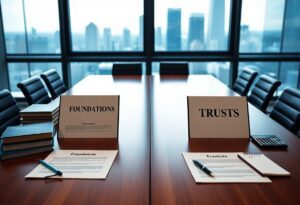 using foundations vs trusts for holding control lhs