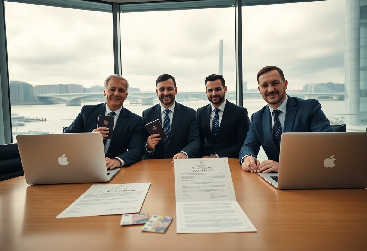 Foreign director reviewing Irish company banking requirements