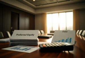 preferred equity versus debt in group financing fbz